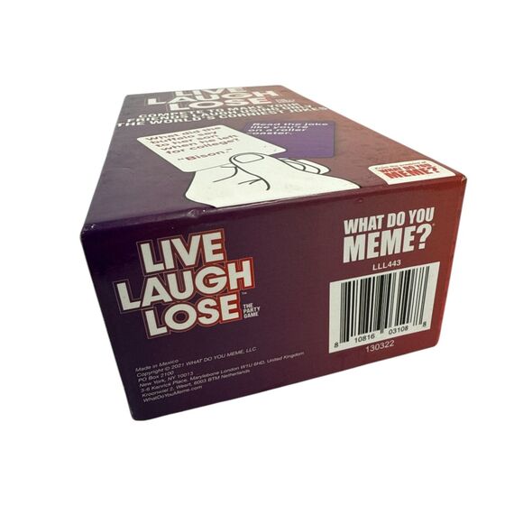 Live Laugh Lose the Party Game What Do You meme? fun family friendly - Picture 5 of 5